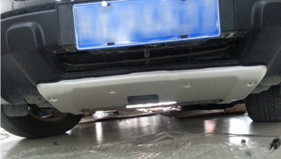 Honda CR-V (06-10) комплект накладок переднего и заднего бамперов, алюминий